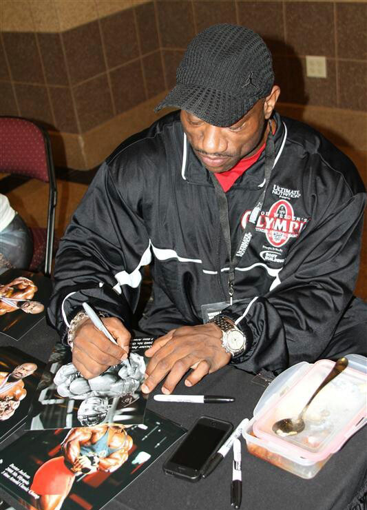 Декстер Джексон, Dexter Jackson на турнире Мистер Олимпия 2012
