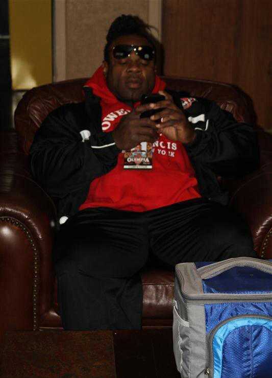 Кай Грин, Kai Greene на турнире Мистер Олимпия 2012