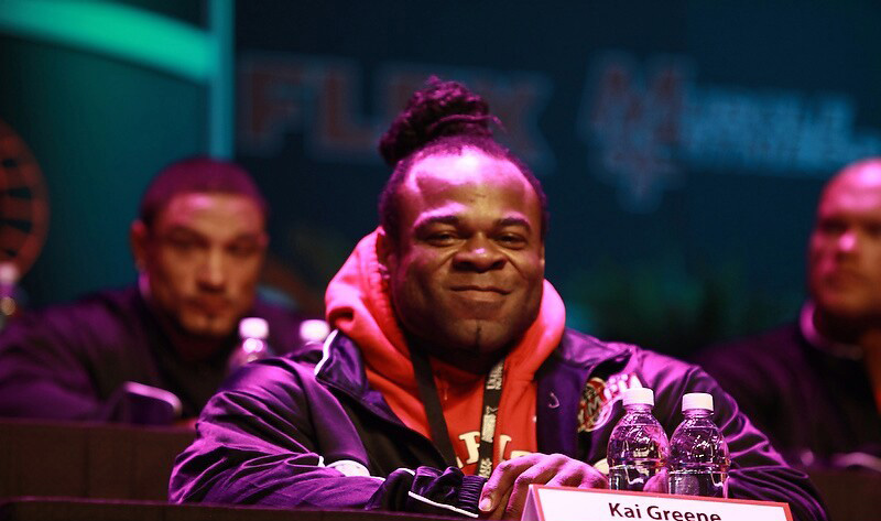 Кай Грин, Kai Greene на турнире Мистер Олимпия 2012