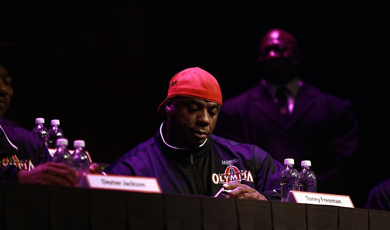 Тони Фримен, Toney Freeman на турнире Мистер Олимпия 2012