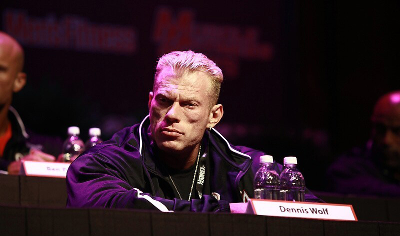 Деннис Вольф, Dennis Wolf на турнире Мистер Олимпия 2012