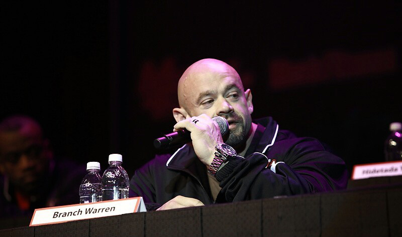 Бренч Уоррен, Branch Warren на турнире Мистер Олимпия 2012