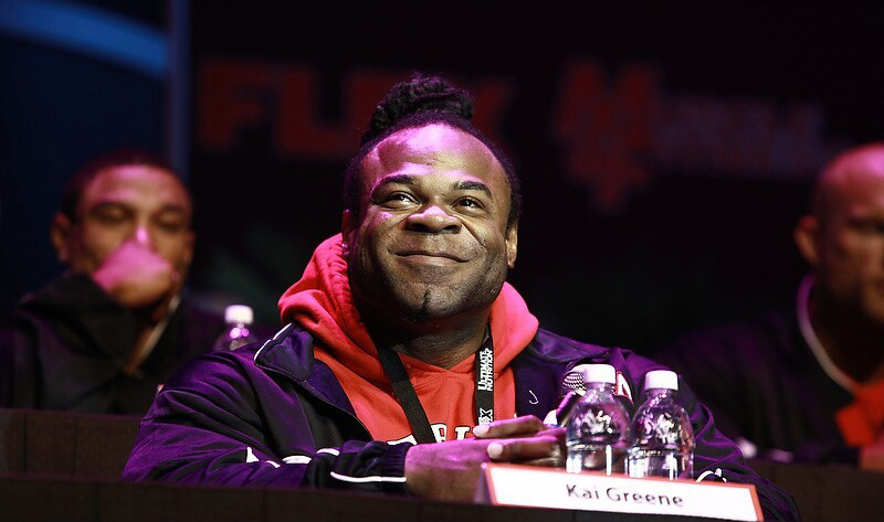 Кай Грин, Kai Greene на турнире Мистер Олимпия 2012