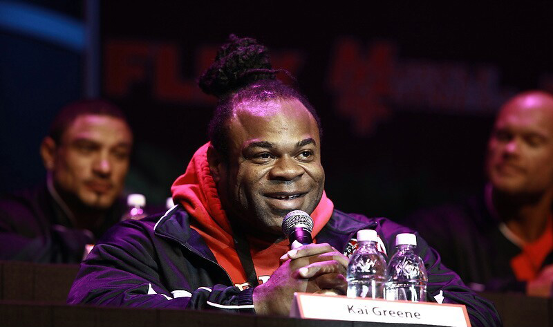 Кай Грин, Kai Greene на турнире Мистер Олимпия 2012