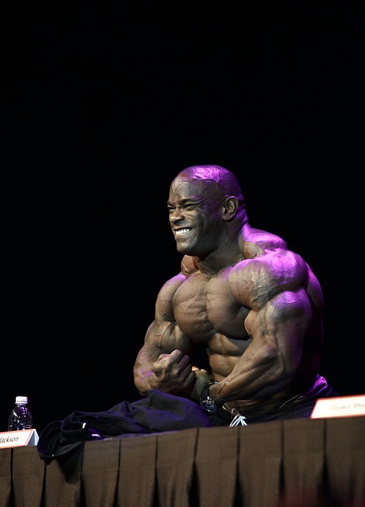 Джонни Джексон, Johnnie Jackson на турнире Мистер Олимпия 2012