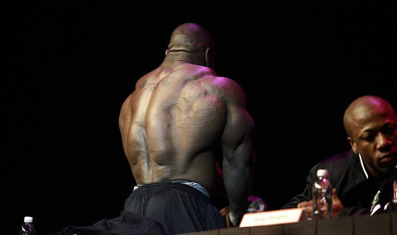 Джонни Джексон, Johnnie Jackson на турнире Мистер Олимпия 2012