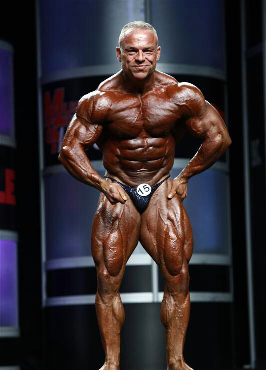 Петр Ваниш, Petr Vanis на турнире Мистер Олимпия 2012