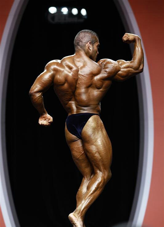 Рауль Карраско, Raul Carrasco на турнире Мистер Олимпия 2012