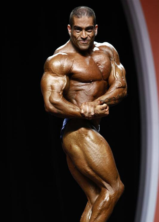 Рауль Карраско, Raul Carrasco на турнире Мистер Олимпия 2012
