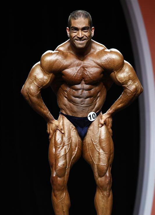 Рауль Карраско, Raul Carrasco на турнире Мистер Олимпия 2012