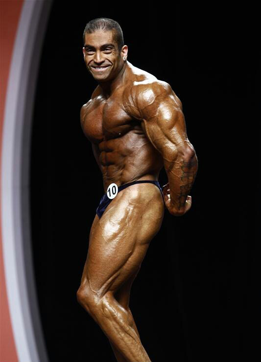 Рауль Карраско, Raul Carrasco на турнире Мистер Олимпия 2012