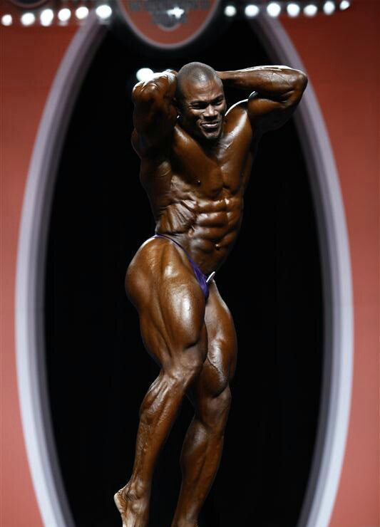 Линдон Белграв, Lyndon Belgrave на турнире Мистер Олимпия 2012