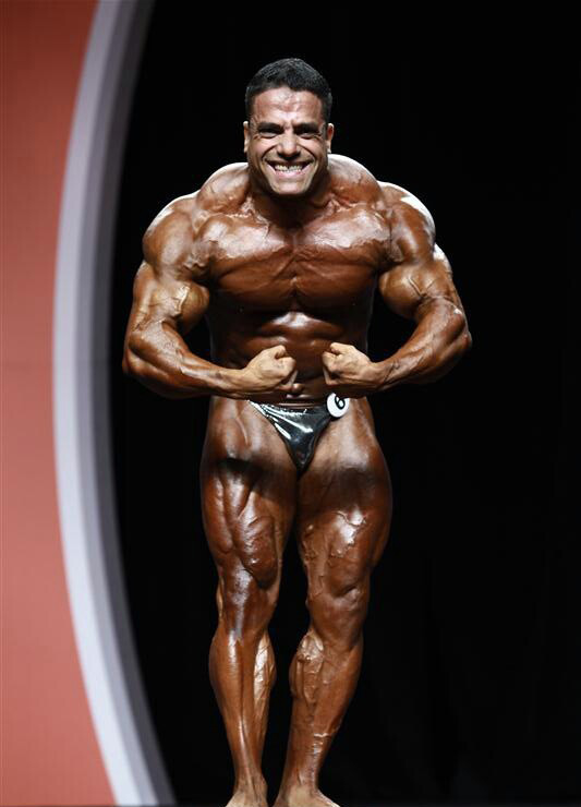 Жамал Ахмед Елмадави, Jamal Ahmed Elmadawy на турнире Мистер Олимпия 2012