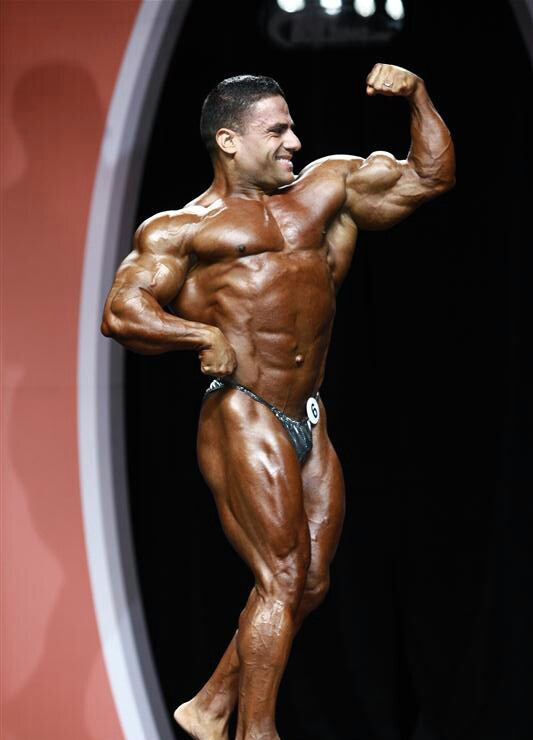 Жамал Ахмед Елмадави, Jamal Ahmed Elmadawy на турнире Мистер Олимпия 2012