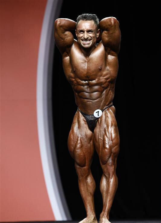 Дерик Фарнсворт, Derik Farnsworth на турнире Мистер Олимпия 2012