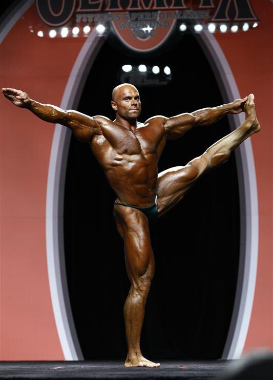 Лукаш Осладил, Lukas Osladil на турнире Мистер Олимпия 2012