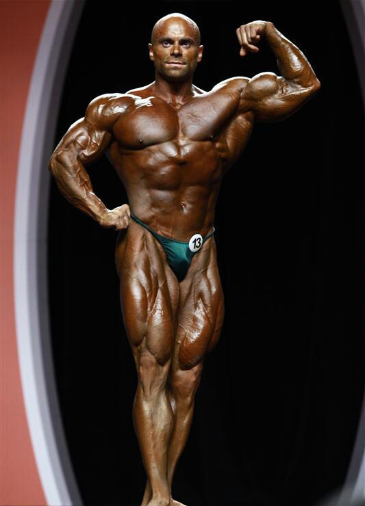Лукаш Осладил, Lukas Osladil на турнире Мистер Олимпия 2012