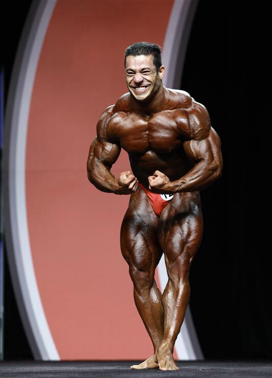 Фернардо Нороха, Fernando Noronha на турнире Мистер Олимпия 2012