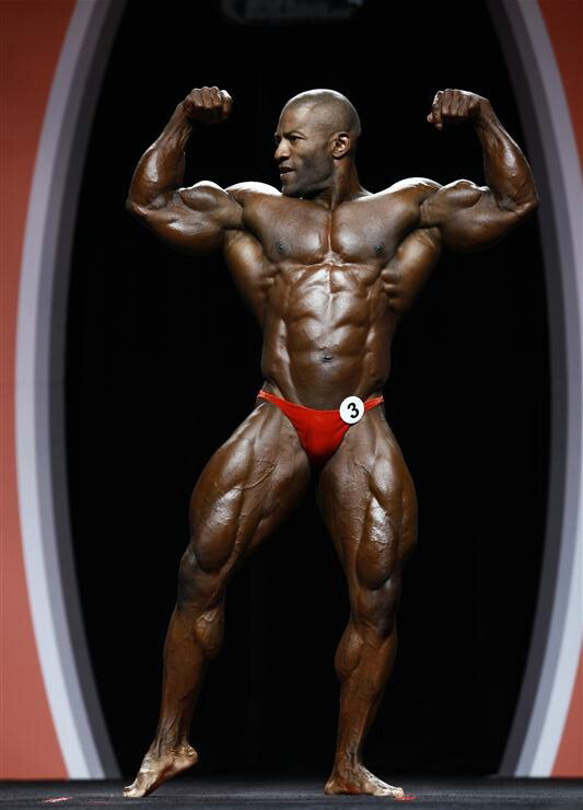 Кертис Брайант, Curtis Bryant на турнире Мистер Олимпия 2012