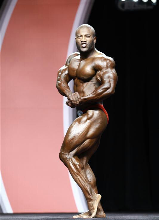 Кертис Брайант, Curtis Bryant на турнире Мистер Олимпия 2012