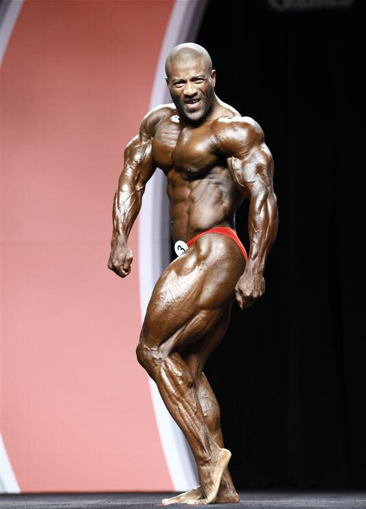 Кертис Брайант, Curtis Bryant на турнире Мистер Олимпия 2012