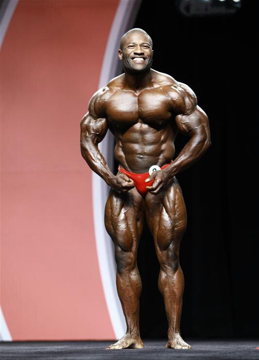Кертис Брайант, Curtis Bryant на турнире Мистер Олимпия 2012