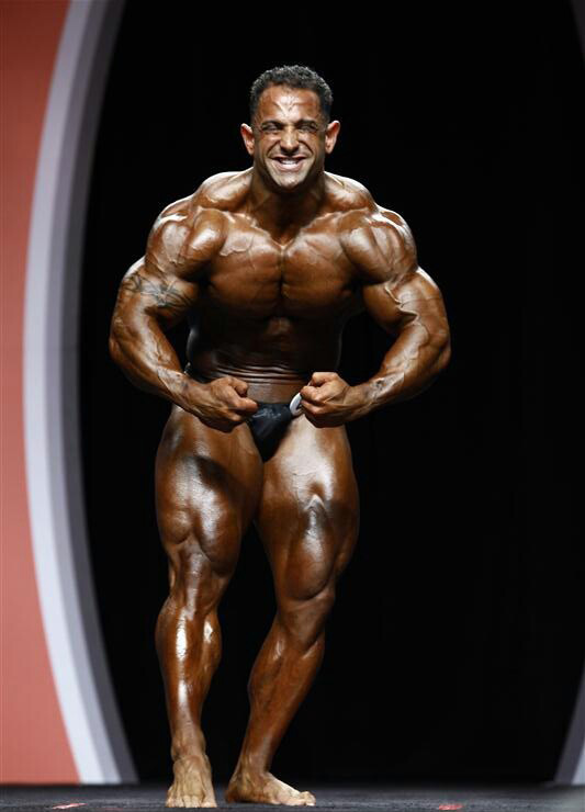 Гай Цистерино, Guy Cisternino на турнире Мистер Олимпия 2012