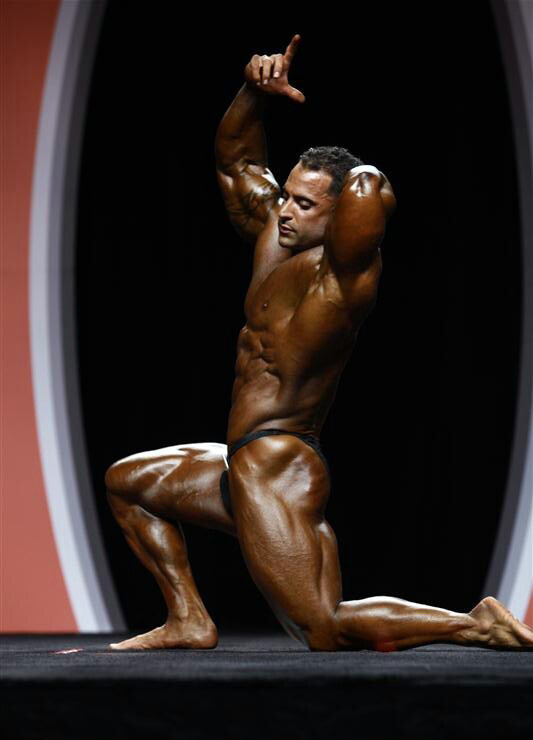 Гай Цистерино, Guy Cisternino на турнире Мистер Олимпия 2012