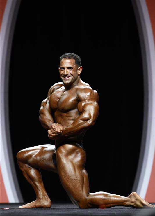 Гай Цистерино, Guy Cisternino на турнире Мистер Олимпия 2012