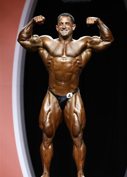 Гай Цистерино, Guy Cisternino на турнире Мистер Олимпия 2012