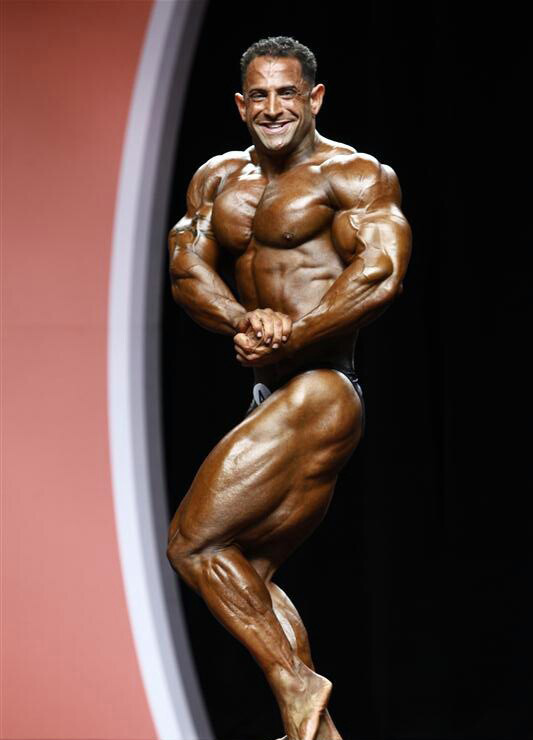 Гай Цистерино, Guy Cisternino на турнире Мистер Олимпия 2012
