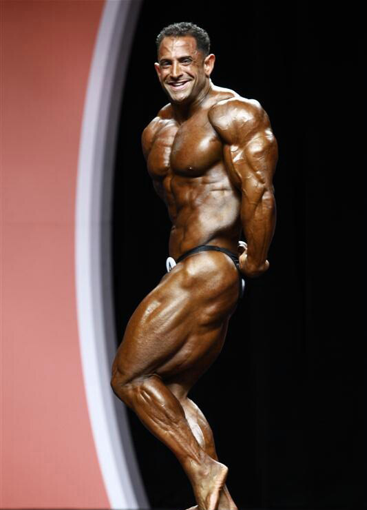 Гай Цистерино, Guy Cisternino на турнире Мистер Олимпия 2012