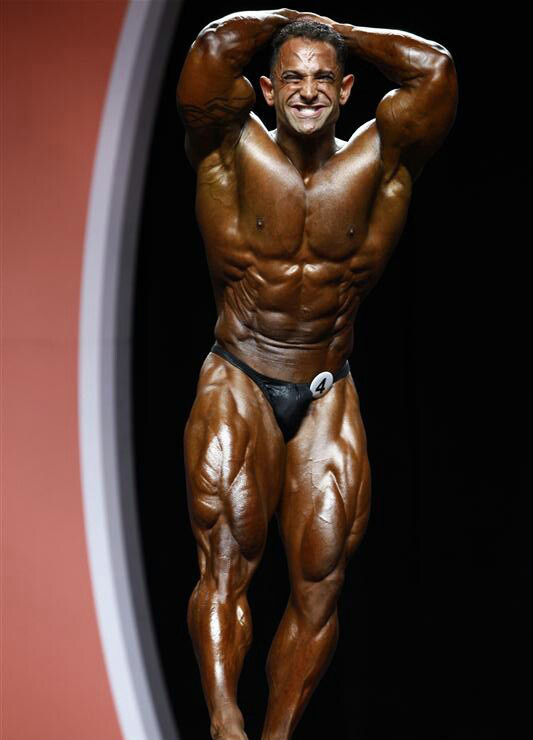Гай Цистерино, Guy Cisternino на турнире Мистер Олимпия 2012