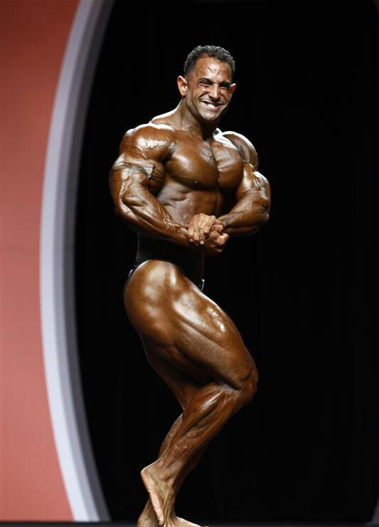 Гай Цистерино, Guy Cisternino на турнире Мистер Олимпия 2012