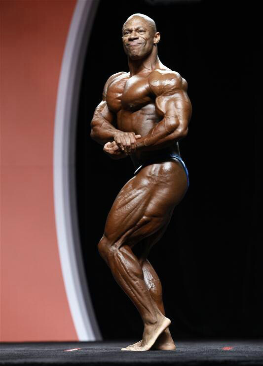 Ричард Трикки Джексон, Richard Tricky Jackson на турнире Мистер Олимпия 2012