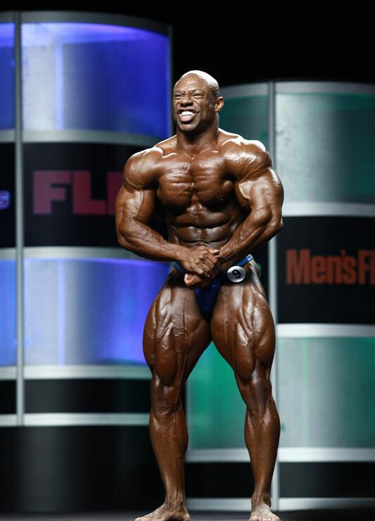 Ричард Трикки Джексон, Richard Tricky Jackson на турнире Мистер Олимпия 2012