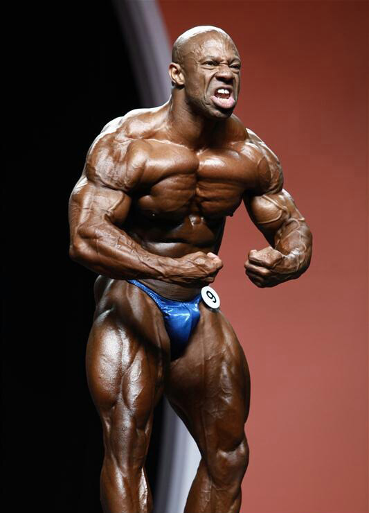 Ричард Трикки Джексон, Richard Tricky Jackson на турнире Мистер Олимпия 2012