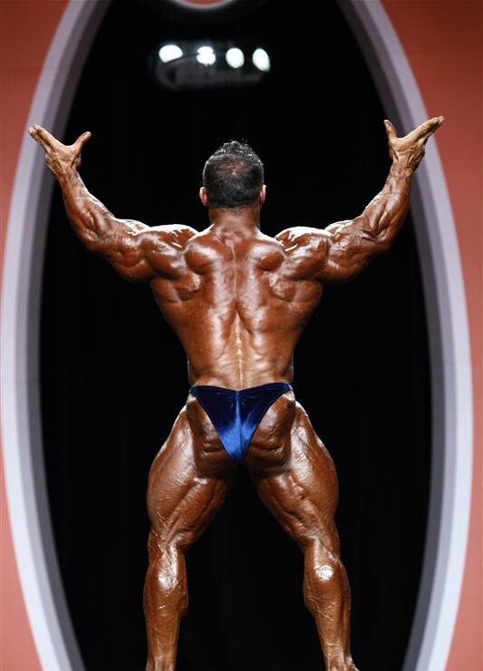 Хосе Реймонд, Jose Raymond на турнире Мистер Олимпия 2012