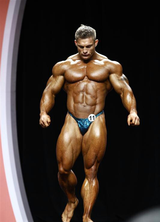 Джеймс Флекс Льюис, James Flex Lewis на турнире Мистер Олимпия 2012