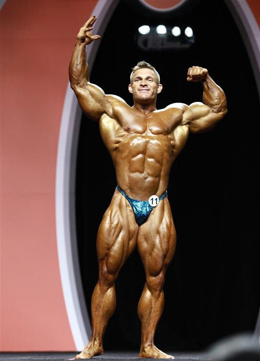 Джеймс Флекс Льюис, James Flex Lewis на турнире Мистер Олимпия 2012