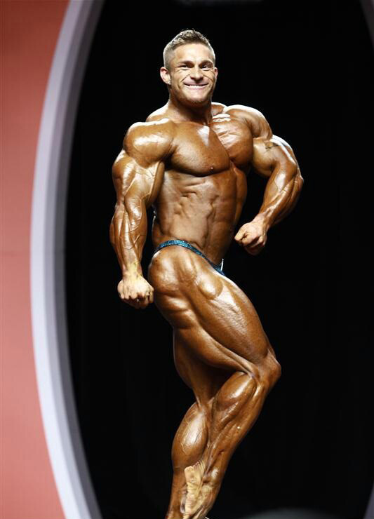 Джеймс Флекс Льюис, James Flex Lewis на турнире Мистер Олимпия 2012