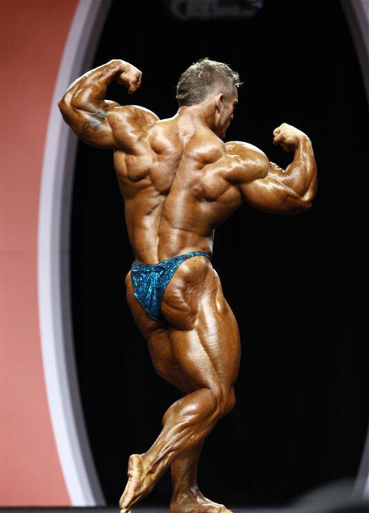 Джеймс Флекс Льюис, James Flex Lewis на турнире Мистер Олимпия 2012