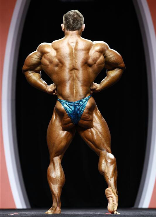 Джеймс Флекс Льюис, James Flex Lewis на турнире Мистер Олимпия 2012