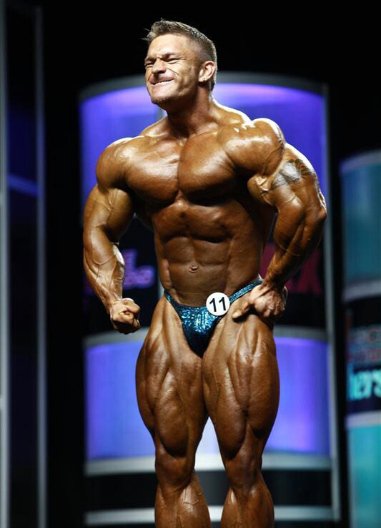 Джеймс Флекс Льюис, James Flex Lewis на турнире Мистер Олимпия 2012