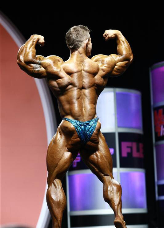Джеймс Флекс Льюис, James Flex Lewis на турнире Мистер Олимпия 2012
