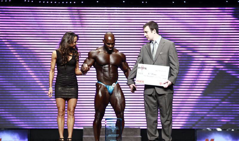 Эл Аугусте, Al Auguste на турнире Мистер Олимпия 2012