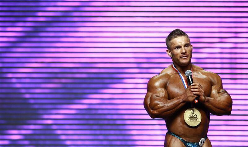 Джеймс Флекс Льюис, James Flex Lewis на турнире Мистер Олимпия 2012