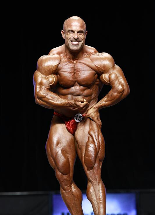 Майкл Кефалианос, Michael Kefalianos на турнире Мистер Олимпия 2012
