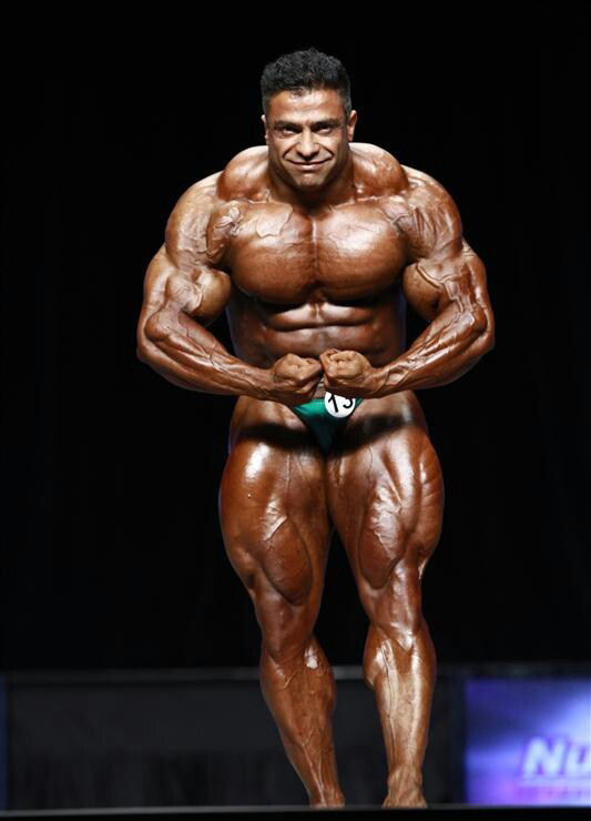 Байтоллах Аббаспур, Baitollah Abbaspour на турнире Мистер Олимпия 2012