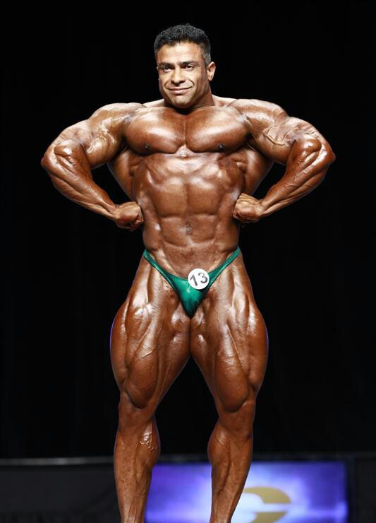Байтоллах Аббаспур, Baitollah Abbaspour на турнире Мистер Олимпия 2012